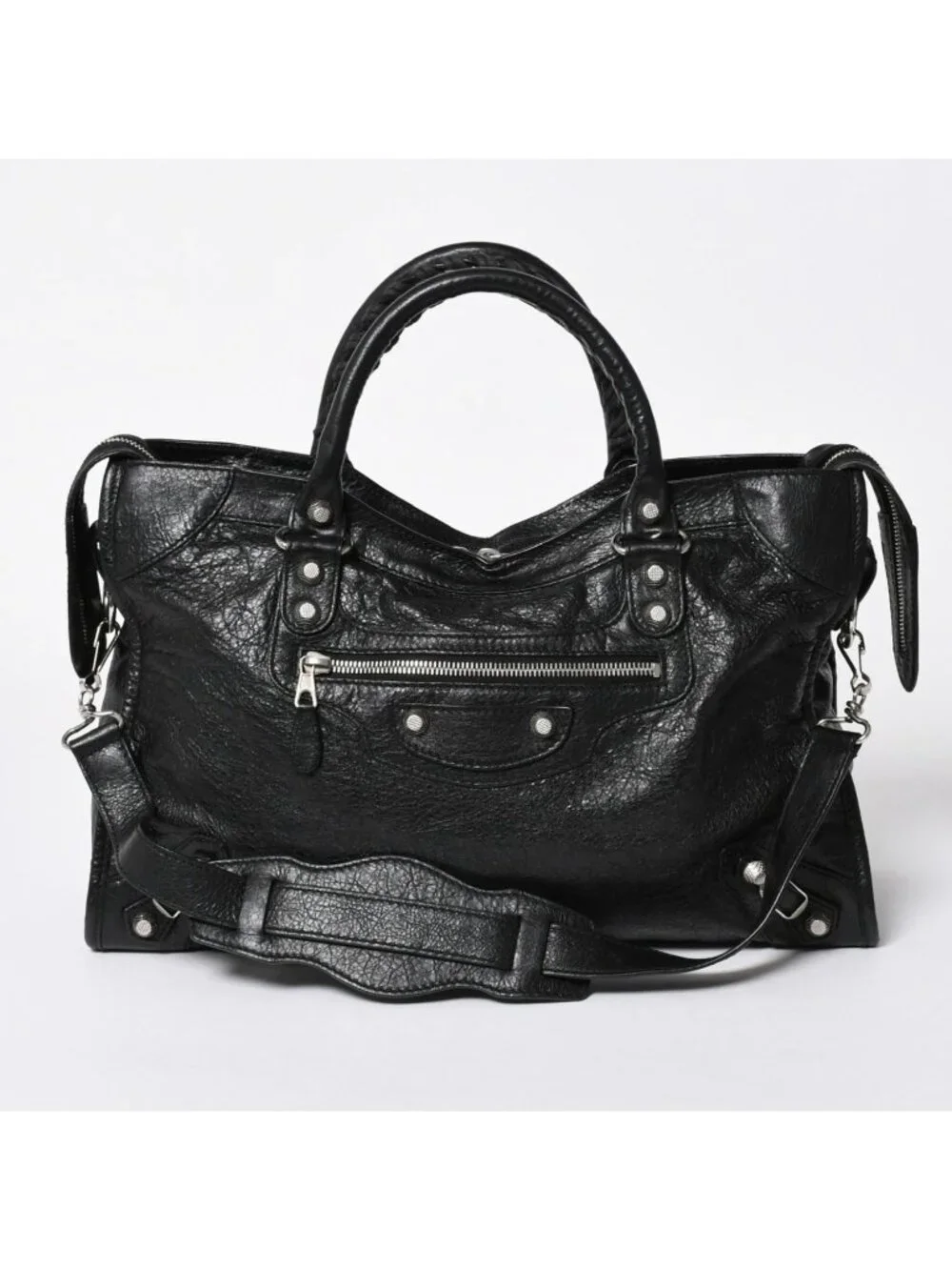 Balenciaga the City 2-Way Black Shoulder Bag